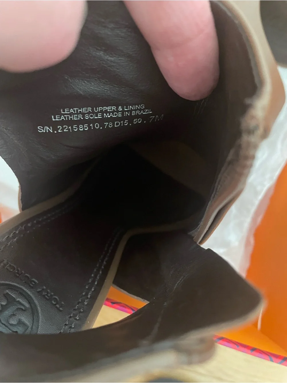 Tory Burch Leather Shoes, Size 7